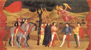 Paolo Uccello Painting - Miracle Of The Desecrated Host Scene 4 early Renaissance Paolo Uccello
